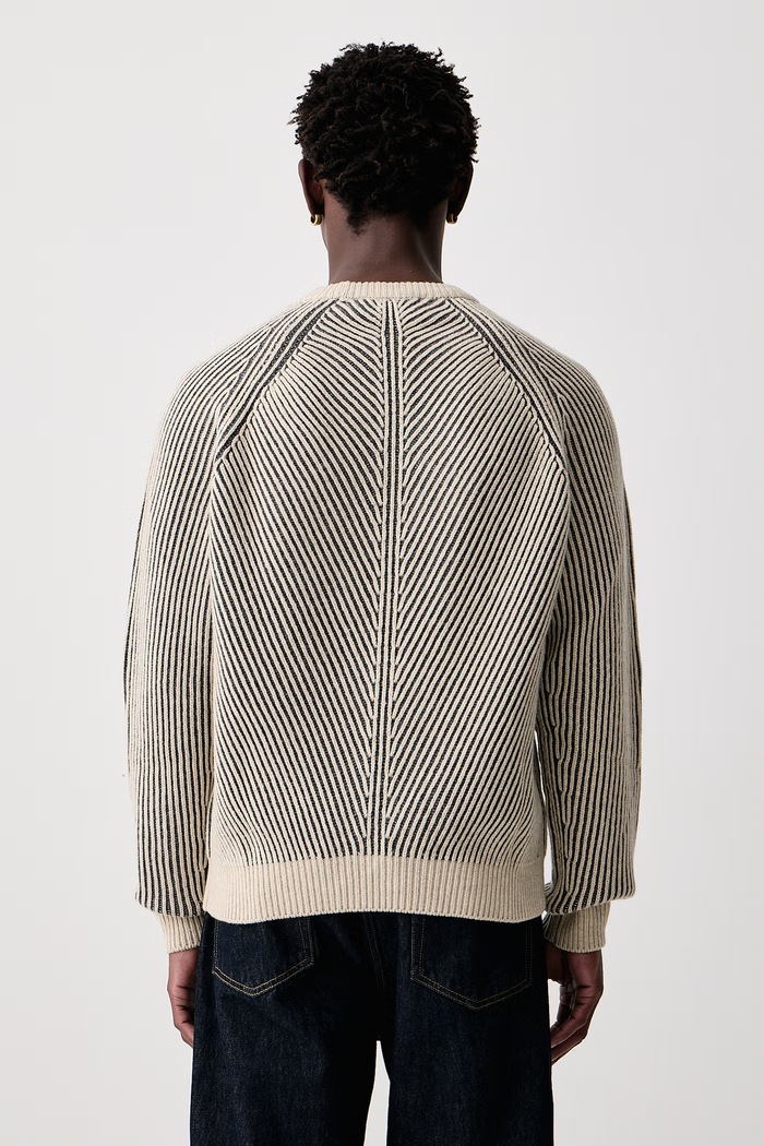Odzież Maison Kitsuné Sweter z wełną męski MRMKJ12KT1217 szary