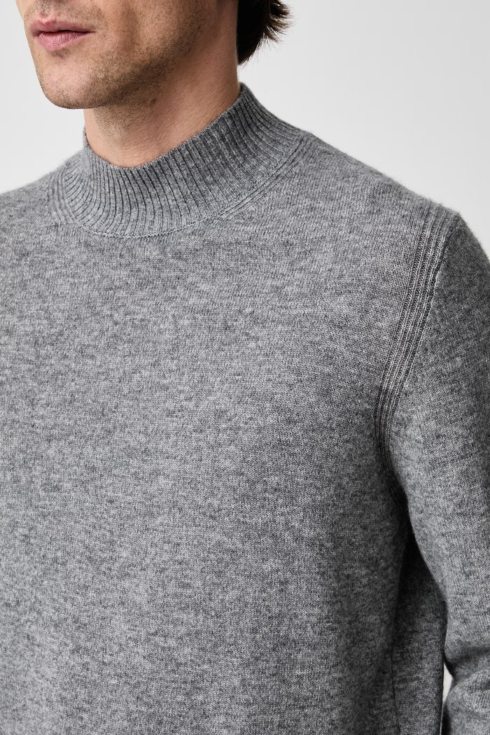 Sweter męski wełniany Baldessarini B4.30130.5259 szary