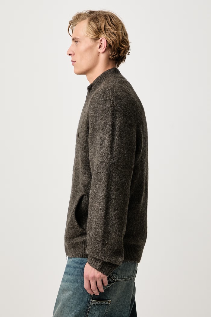 Curtis Sweater Jacket sweter rozpinany męski Carhartt WIP I037033 szary