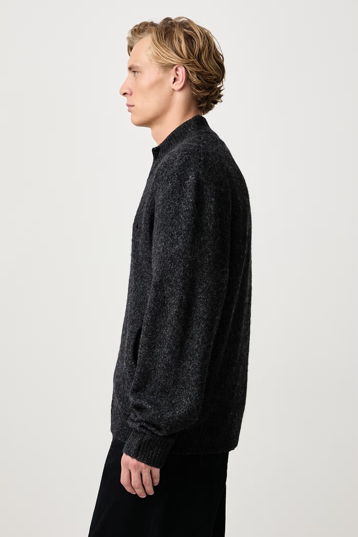 Curtis Sweater Jacket sweter rozpinany męski Carhartt WIP I037033 czarny