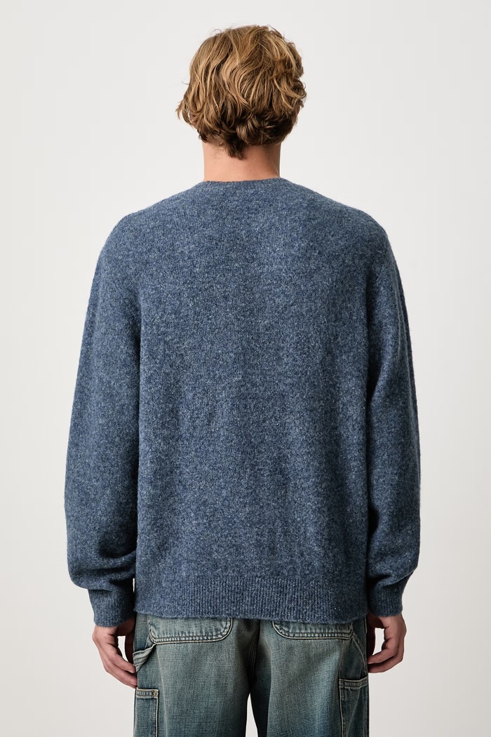 Clothing Carhartt WIP Curtis Sweater men's I035394 blue