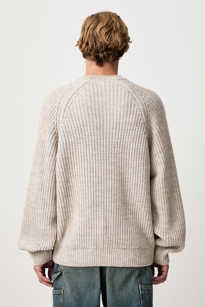 Odzież Carhartt WIP Firth Sweater sweter męski z dodatkiem wełny I035388 beżowy