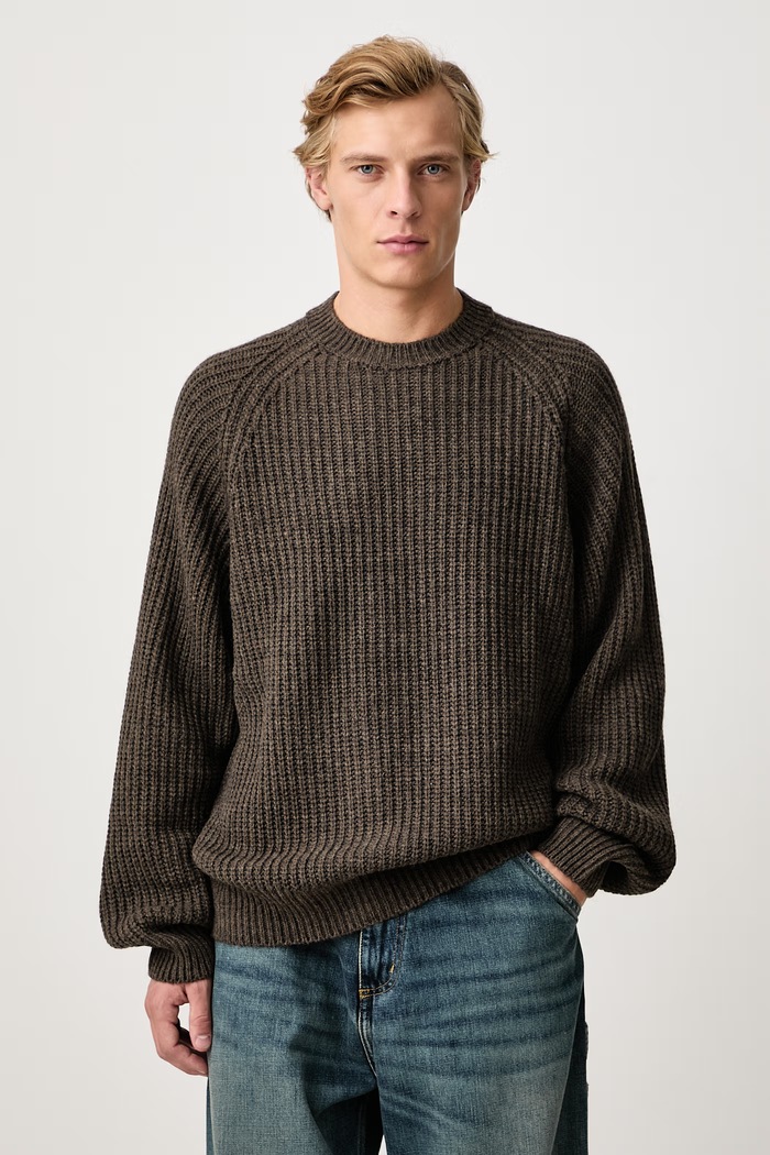 Carhartt WIP Firth Sweater sweter męski z dodatkiem wełny szary I035388