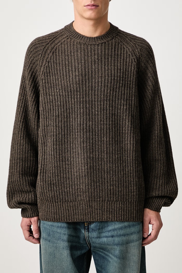 Firth Sweater sweter męski z dodatkiem wełny Carhartt WIP szary I035388