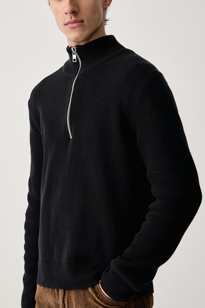 Sweter męski bawełniany Marc O'Polo 5000016563 czarny