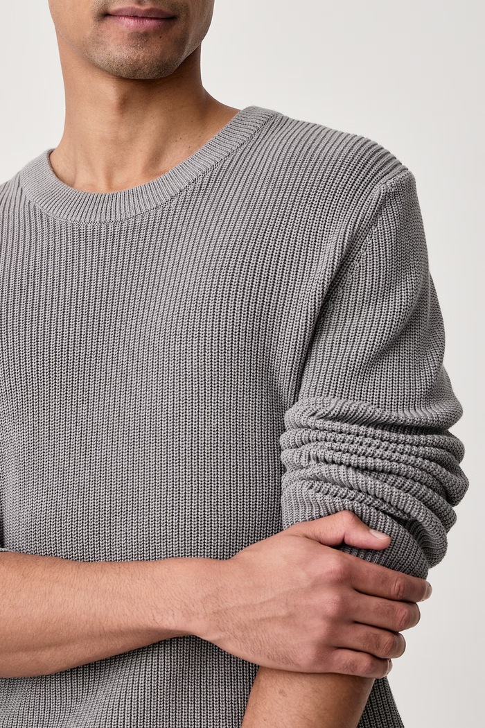 Sweter męski bawełniany Marc O'Polo 5000016478 szary