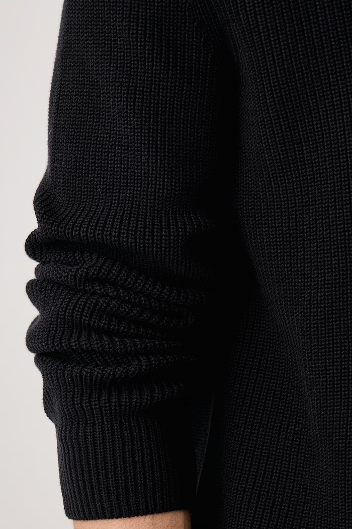 Sweter męski bawełniany Marc O'Polo czarny 5000016478