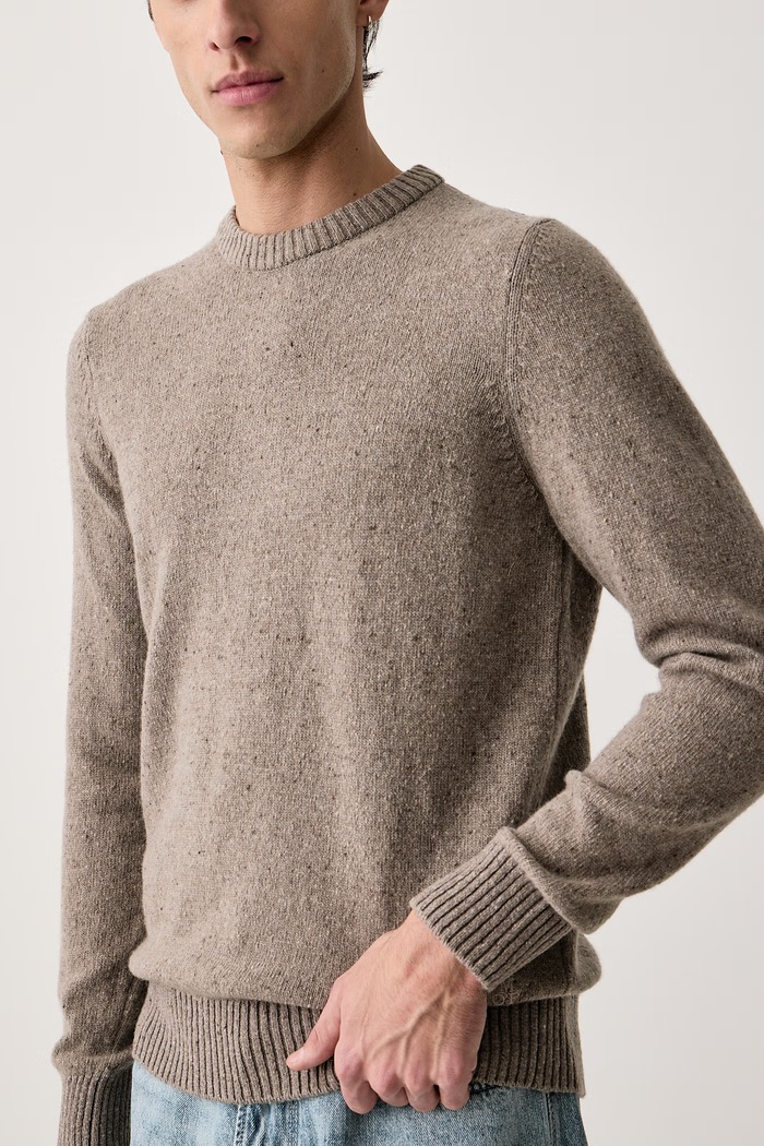Sweter męski z wełną Marc O'Polo 5000010525 szary