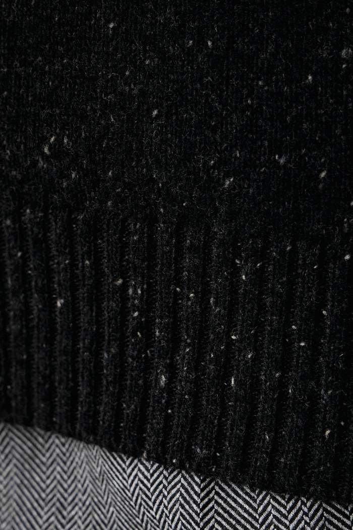 Sweter męski z wełną Marc O'Polo czarny 5000010525