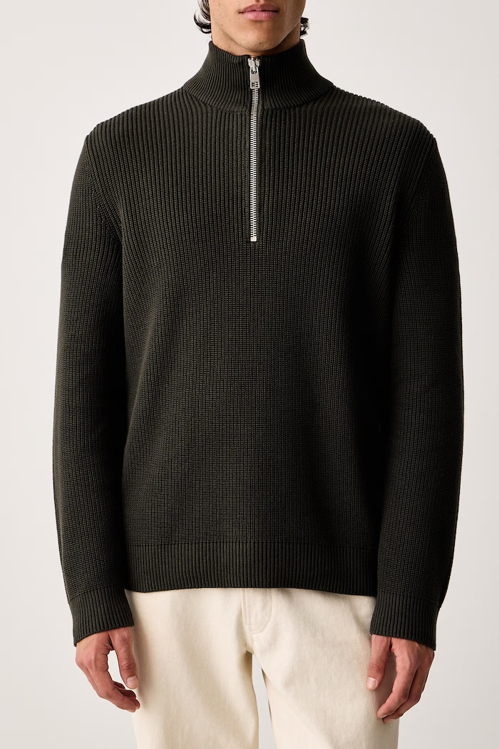 Sweter męski bawełniany Marc O'Polo 5000007596 zielony