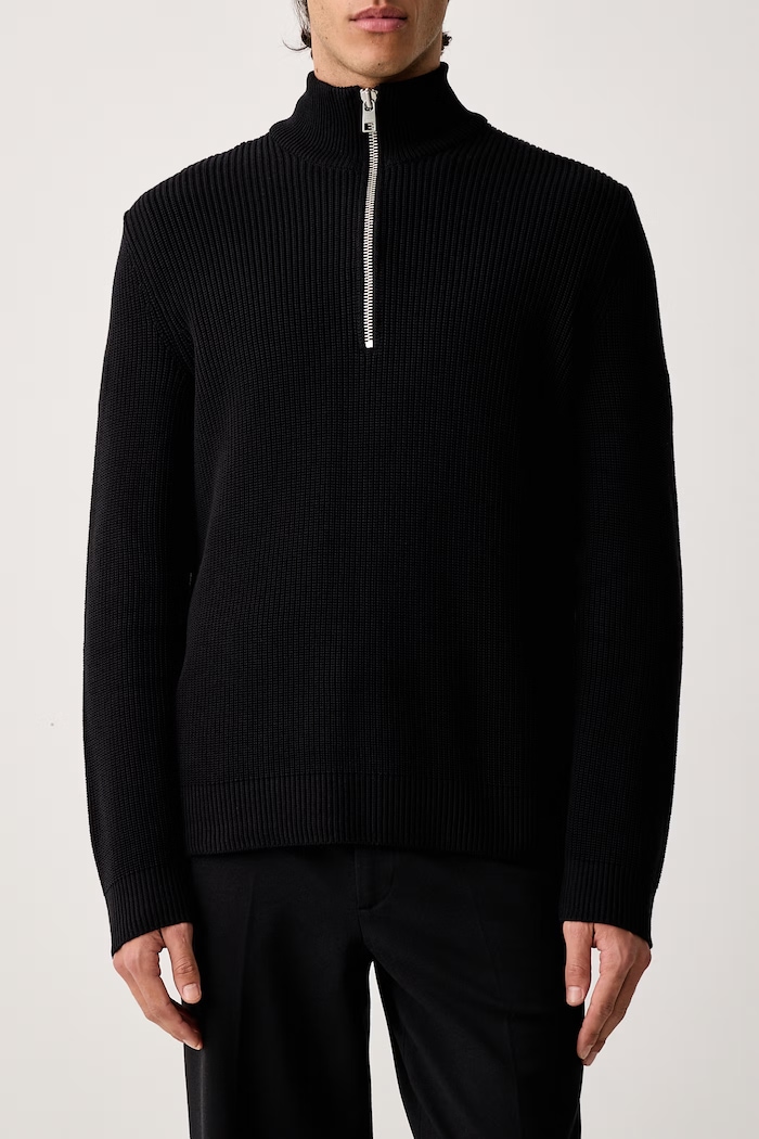 Sweter męski bawełniany Marc O'Polo 5000007596 czarny
