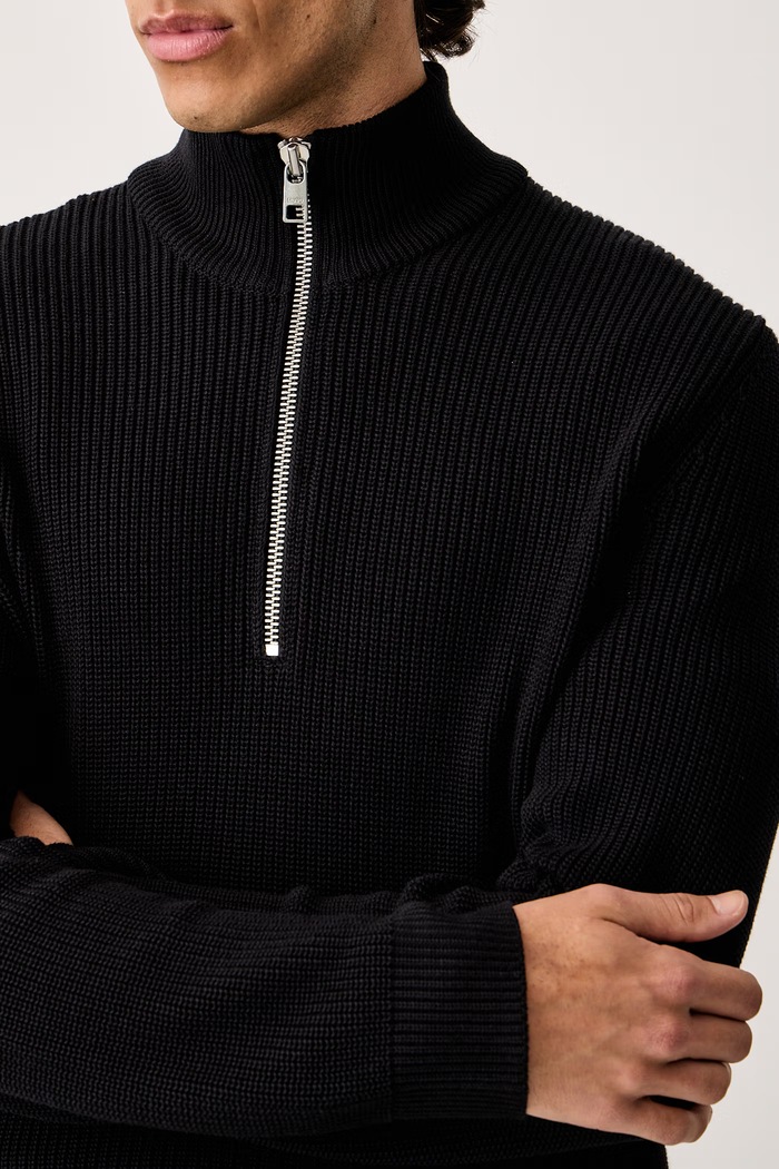 Sweter męski bawełniany Marc O'Polo czarny 5000007596