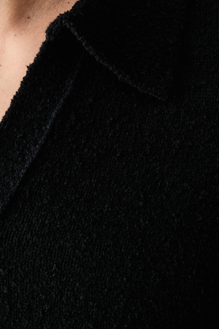 Sweter męski z bawełną Marc O'Polo czarny 5000012491
