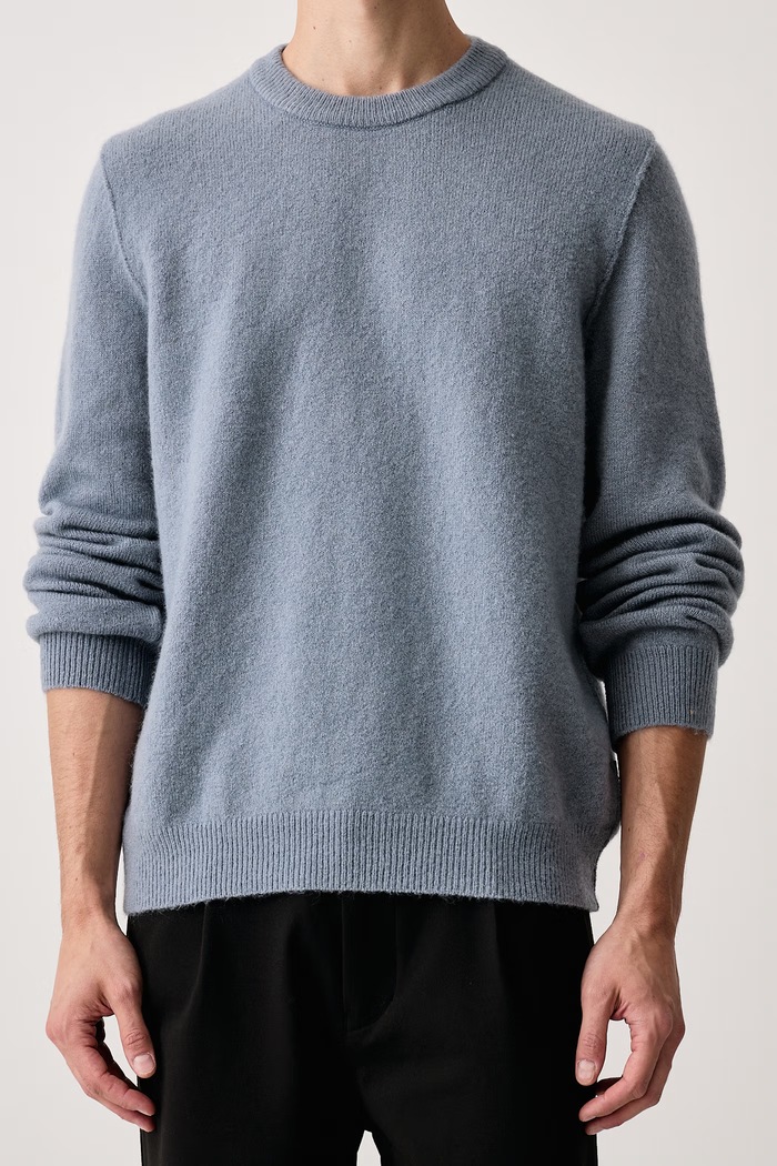 Sweter męski z wełną Marc O'Polo 5000012482 szary