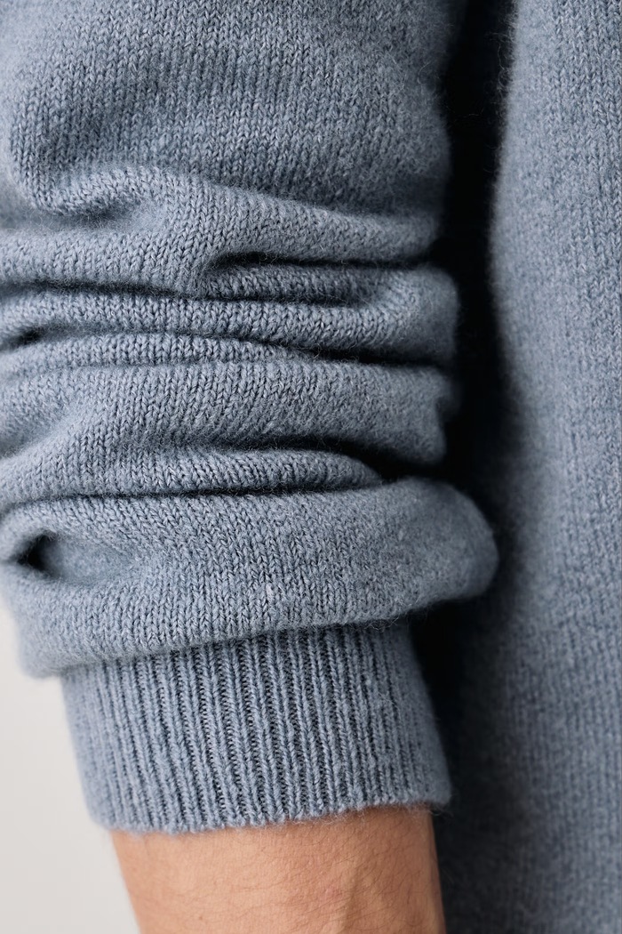 Sweter męski z wełną Marc O'Polo szary 5000012482