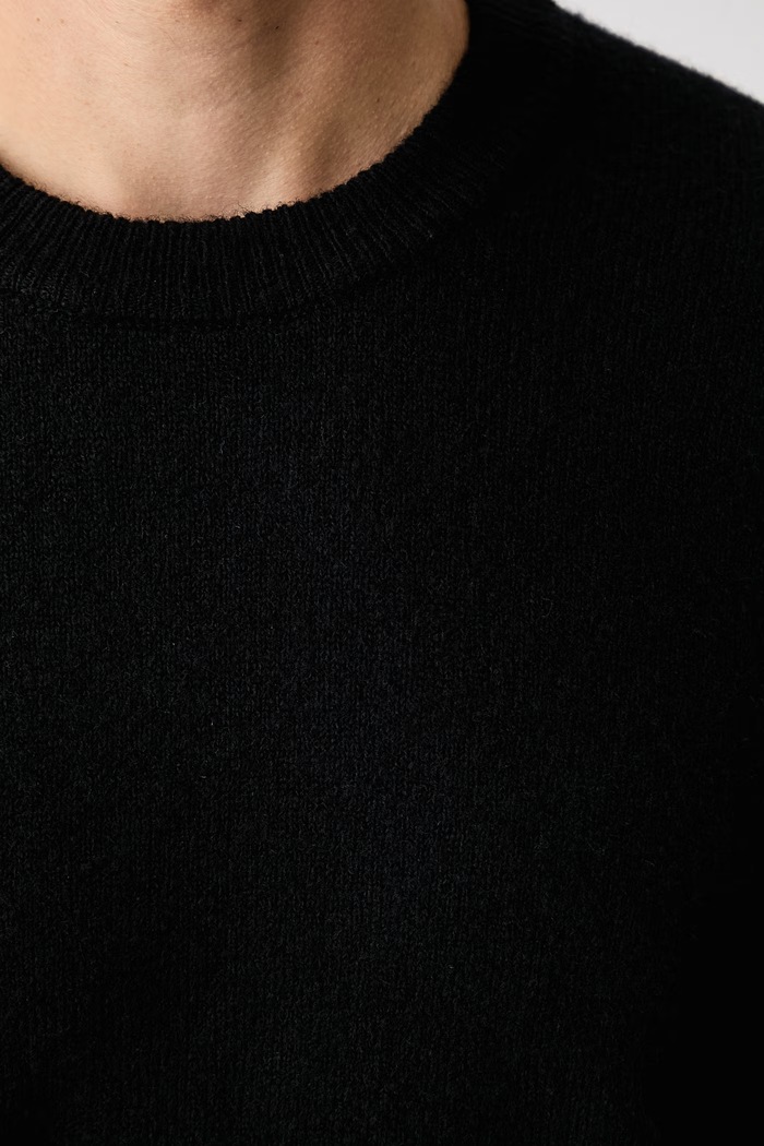 Sweter męski z wełną Marc O'Polo czarny 5000012482