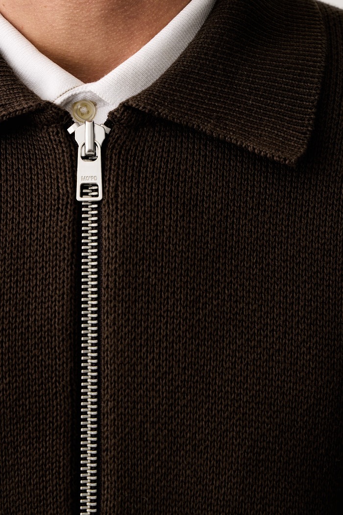 Marc O'Polo Sweter rozpinany męski bawełniany 5000012480