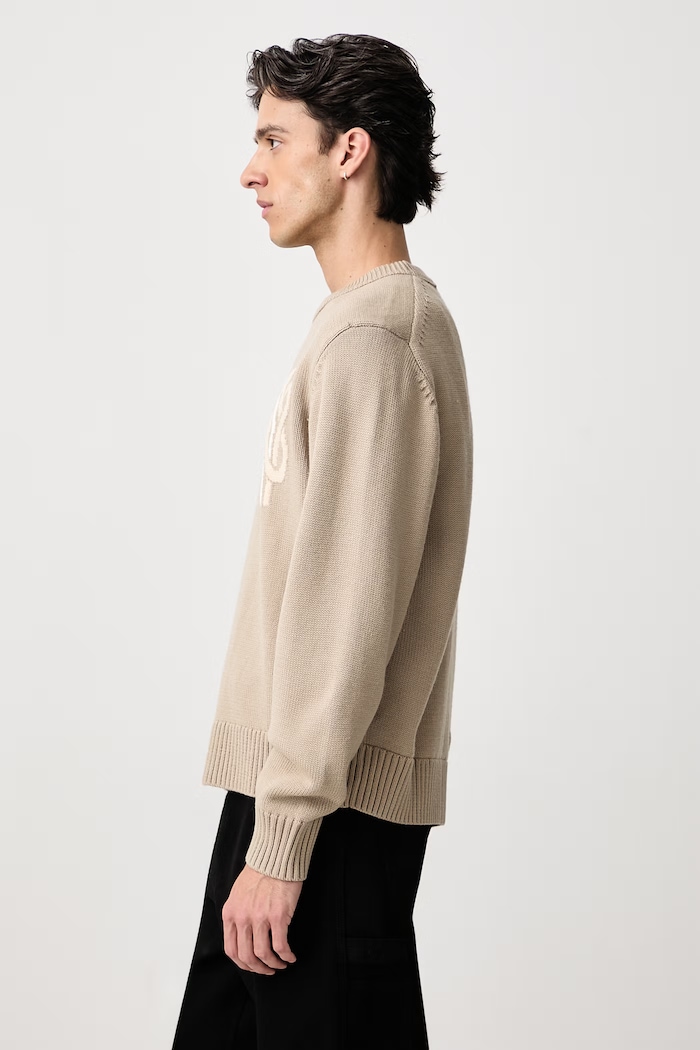 Светр з вовною чоловічий Filling Pieces 422675500265 коричневий