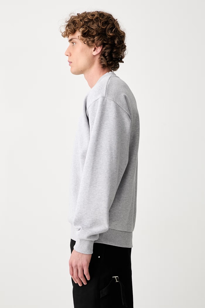 Lacoste bluza z bawełną męska szary SH8868.CCA