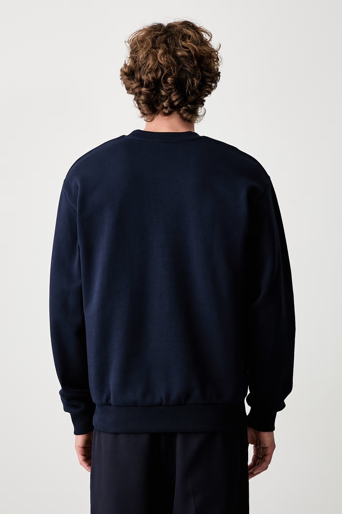 Odzież Lacoste bluza z bawełną męska SH8868.166 granatowy