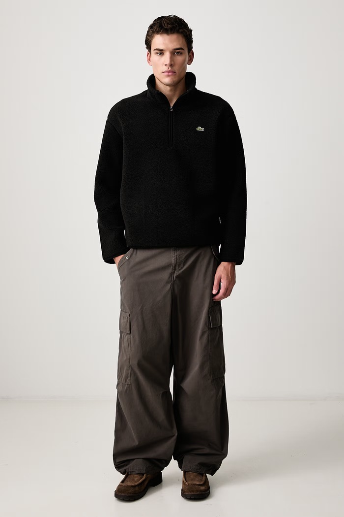 Lacoste Bluza polarowa męska SH8648.031 czarny AW26