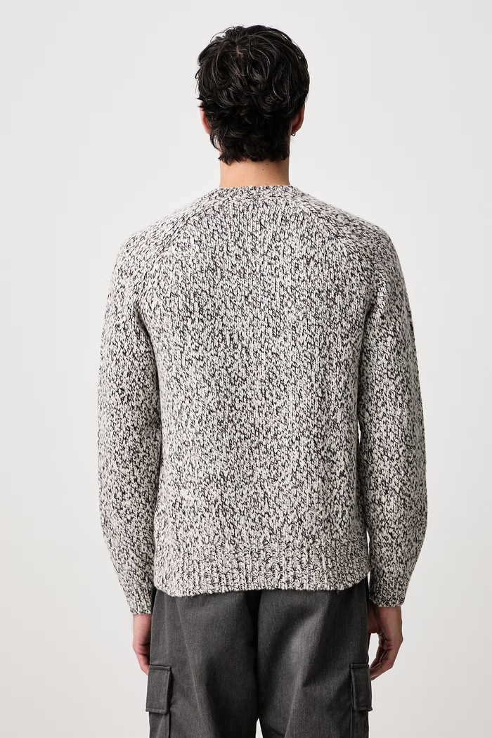 Odzież Lacoste Sweter męski z wełną AH8570 bordowy