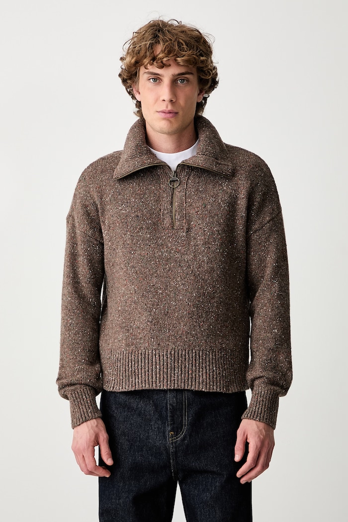 Barbour rolák s vlnou pánský hnědá LKN1579BE74