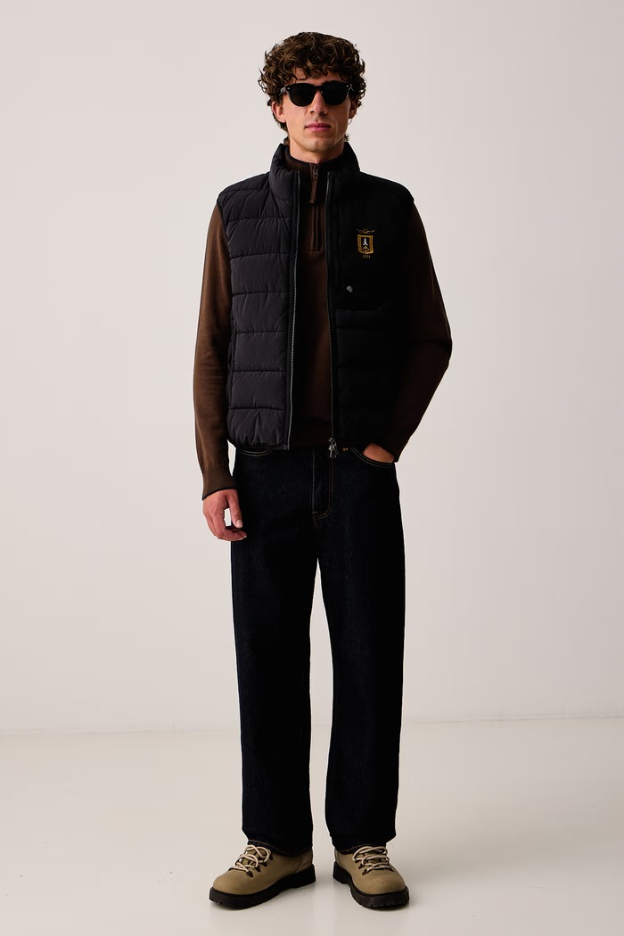 Aeronautica Militare Sweter męski bawełniany MA1670UL00506 brązowy AW26