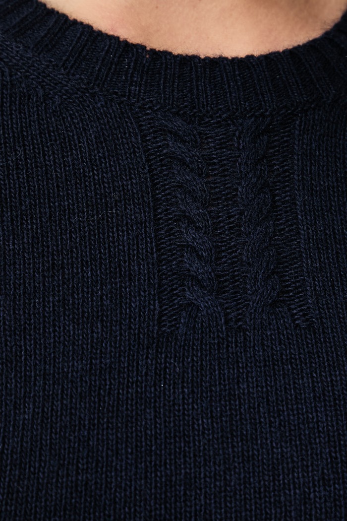 Aeronautica Militare Sweter damski z dodatkiem wełny MA1657DL00945