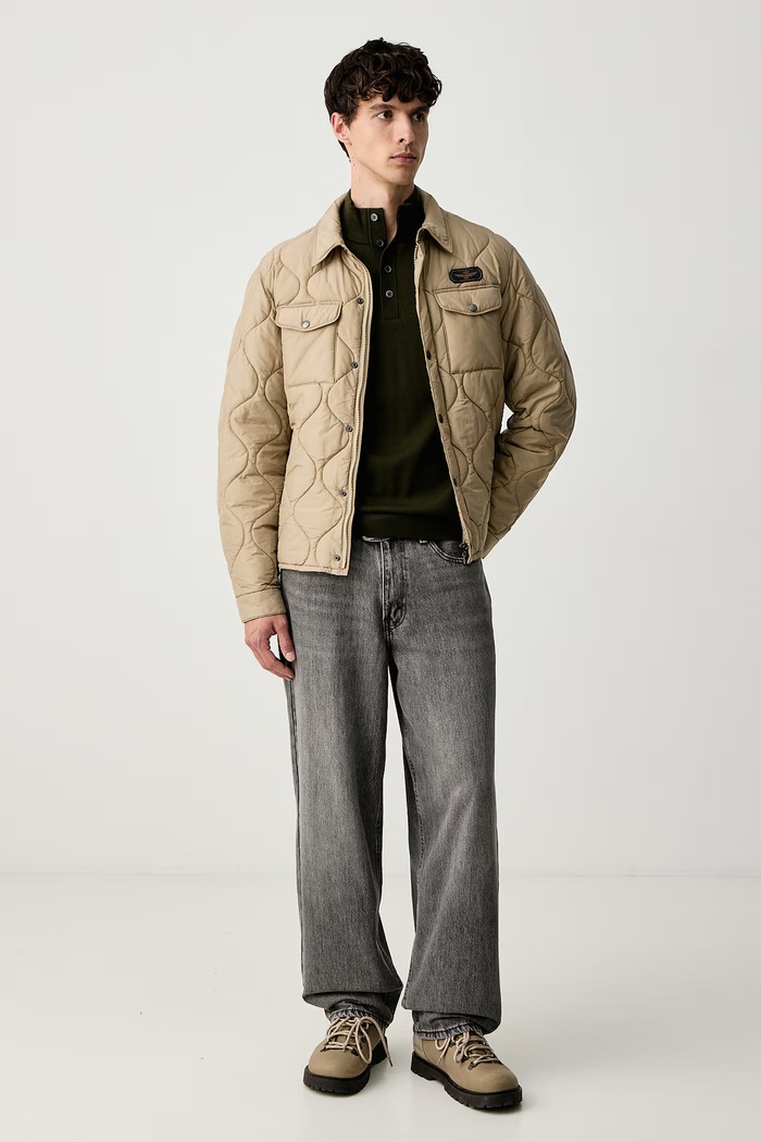 Aeronautica Militare Pulover pentru bărbați din lână MA1643UL00415 verde AW26