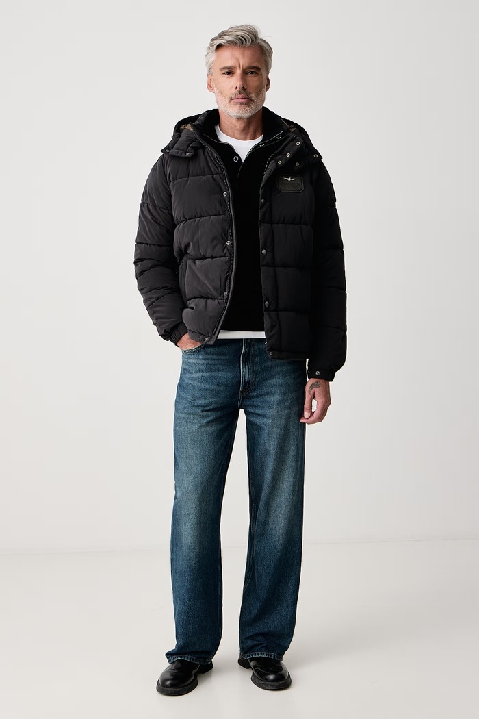 Karl Lagerfeld Sweter męski wełniany 564399.655005 czarny AW26
