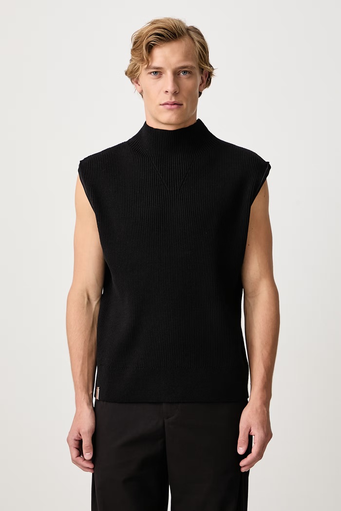 PUMA x _J.L-A.L_ CLRT sweter męski z dodatkiem wełny Puma czarny 637594