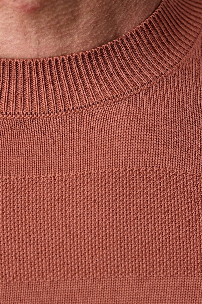 Sweter męski wełniany H-Finito BOSS pomarańczowy 50570652