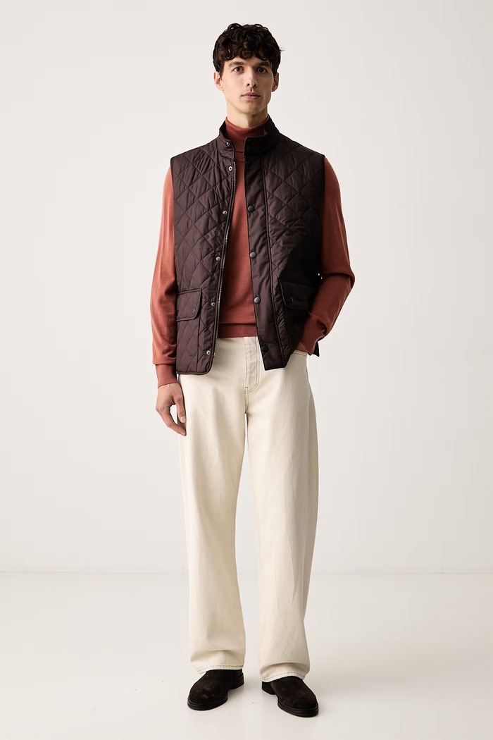 BOSS ζιβάγκο ανδρικό μάλλινο H-Musso 50565517 πορτοκαλί AW26