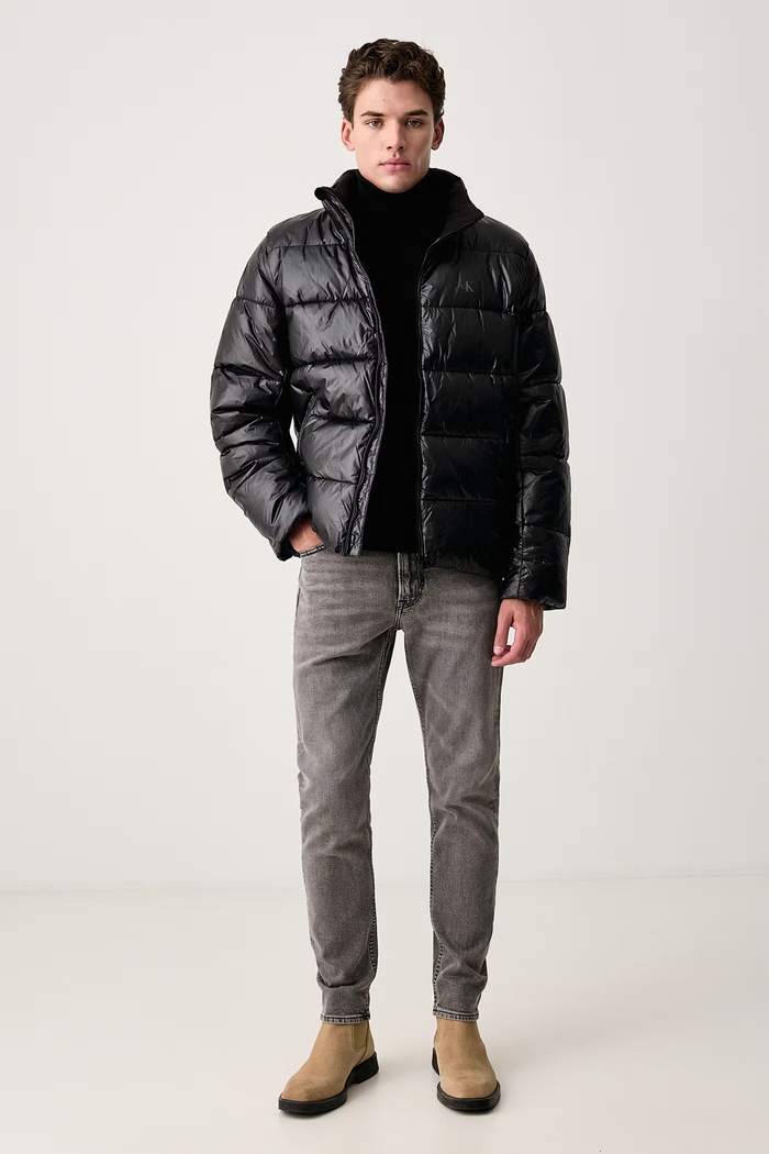 BOSS Green Maglione da uomo con misto lana KN_Momentum-X TN 50568950 nero AW26