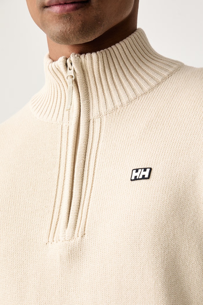 Helly Hansen sweter męski bawełniany SMOEGEN 54529 beżowy