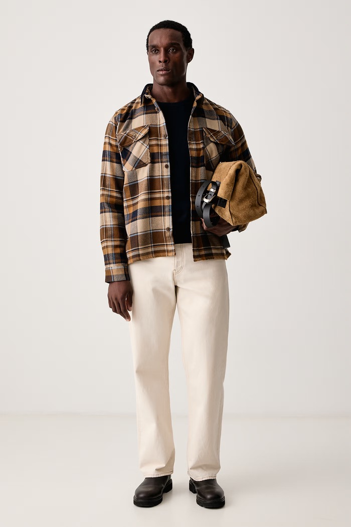 Hackett London Sweter męski wełniany HM7000287 granatowy AW26