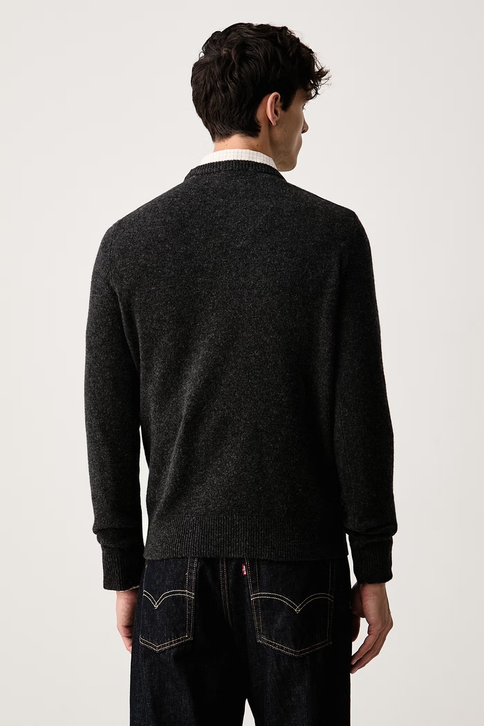Odzież Hackett London sweter damski wełniany HM7000259 szary