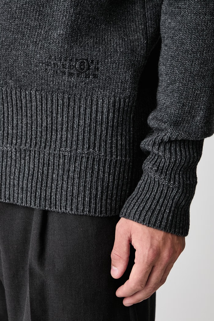 MM6 Maison Margiela Sweter z wełną męski SH0HL0043.M13287