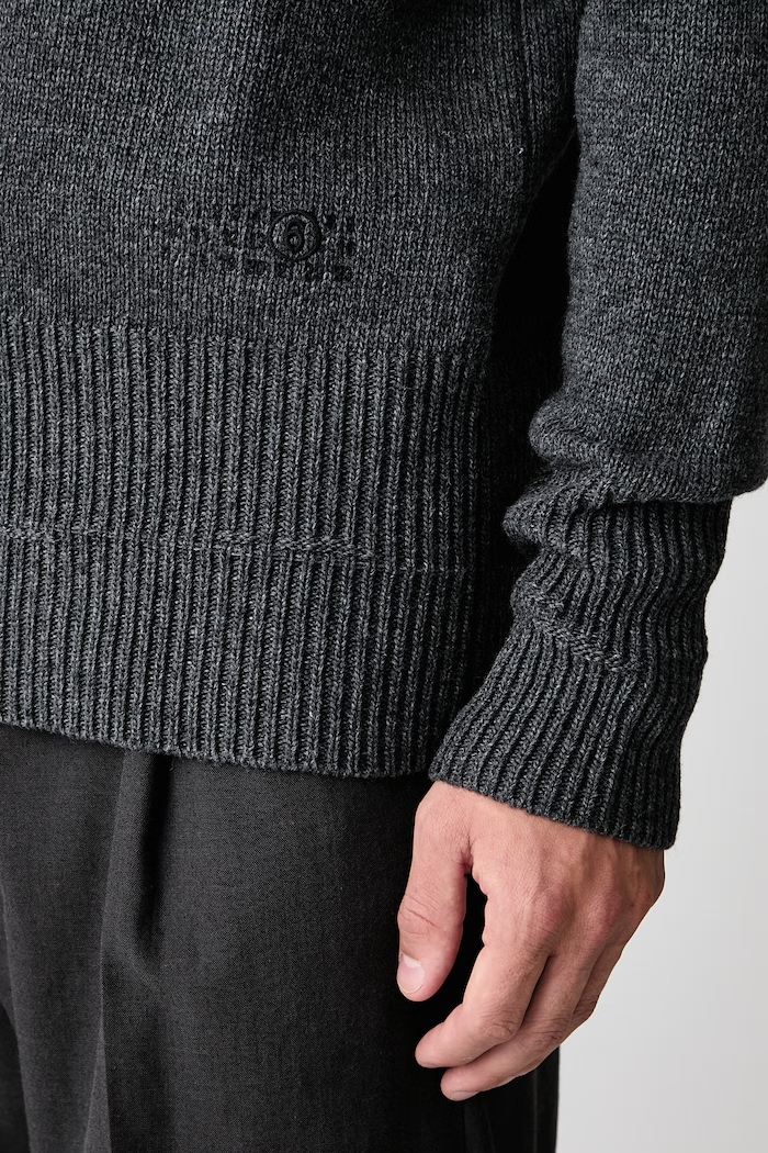 MM6 Maison Margiela Sweter z wełną męski SH0HL0043.M13287