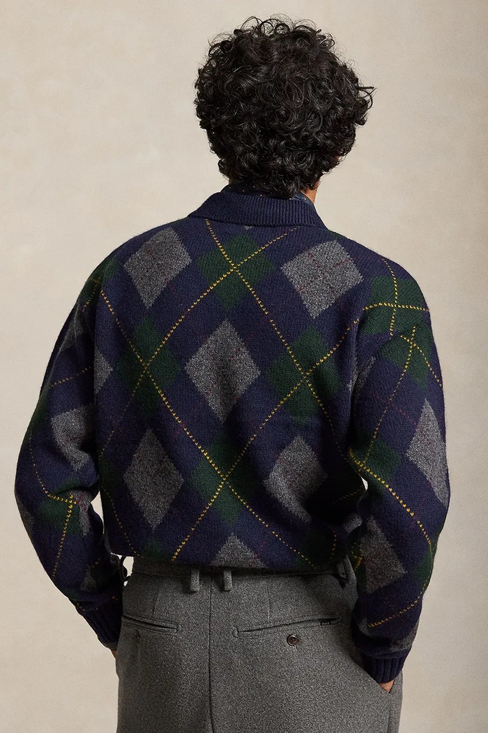 Polo Ralph Lauren Sweter męski wełniany 710B23903 multicolor AW26