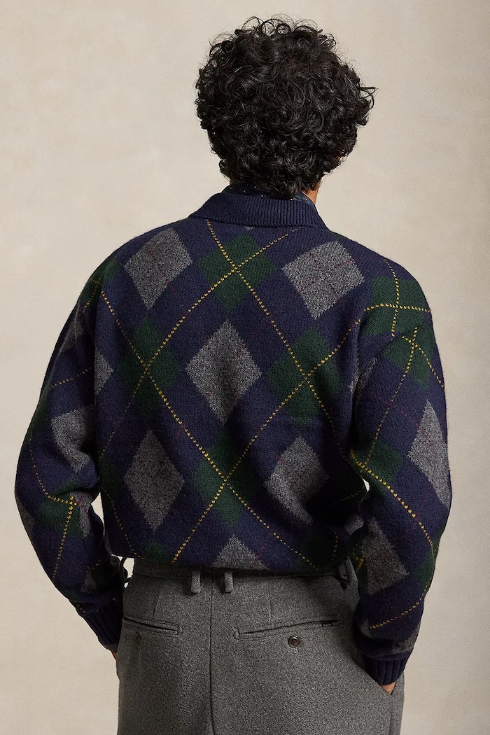Polo Ralph Lauren Sweter męski wełniany 710B23903 multicolor AW26