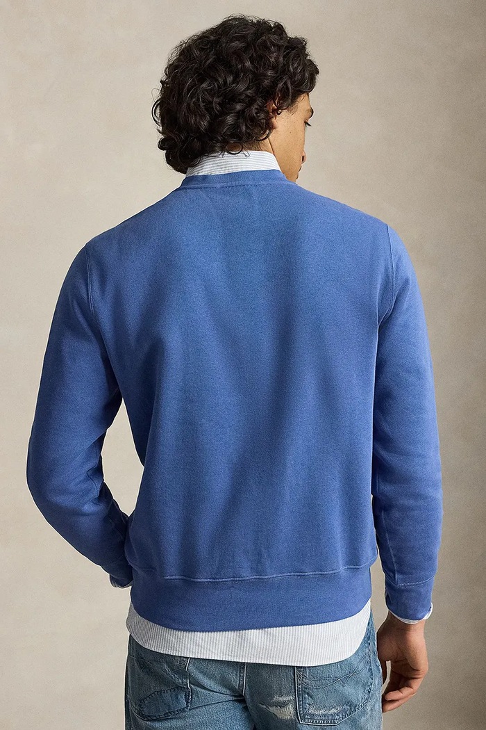 Polo Ralph Lauren sweter męski z bawełną 710B27073 niebieski AW26