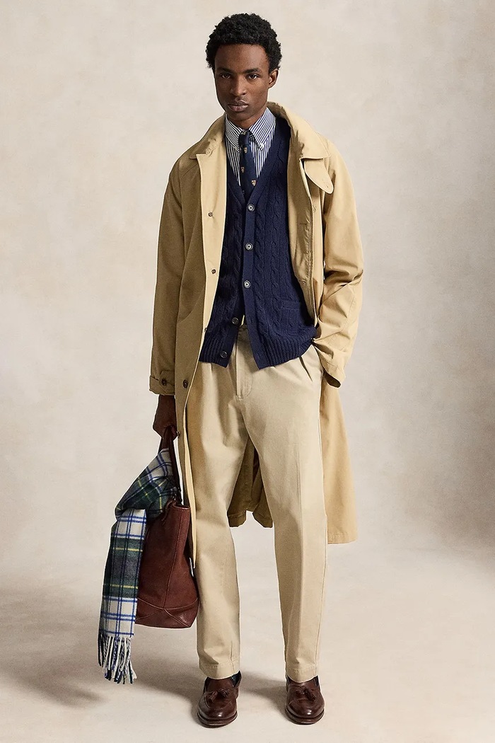 Odzież Polo Ralph Lauren Kardigan męski wełniany 710B22611 granatowy