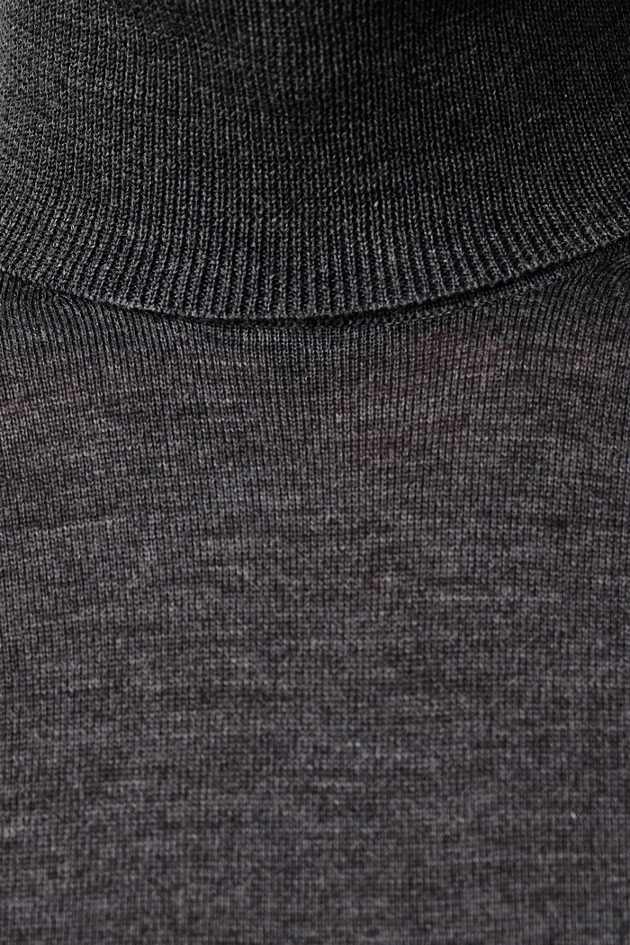 Golf męski wełniany Tommy Hilfiger szary MW0MW44700