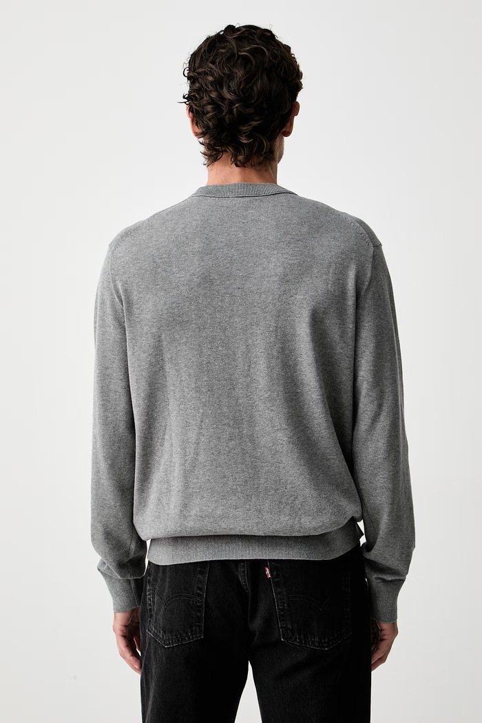 Îmbrăcăminte Calvin Klein Jeans pulover pentru bărbați din bumbac LV04RH325G gri