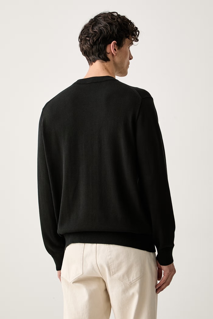 Odzież Calvin Klein Jeans sweter męski bawełniany LV04RH325G czarny