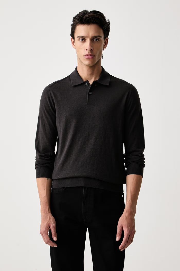 Armani Exchange свитер для мужчин с добавлением шерсти чёрный XM003569.AF28778