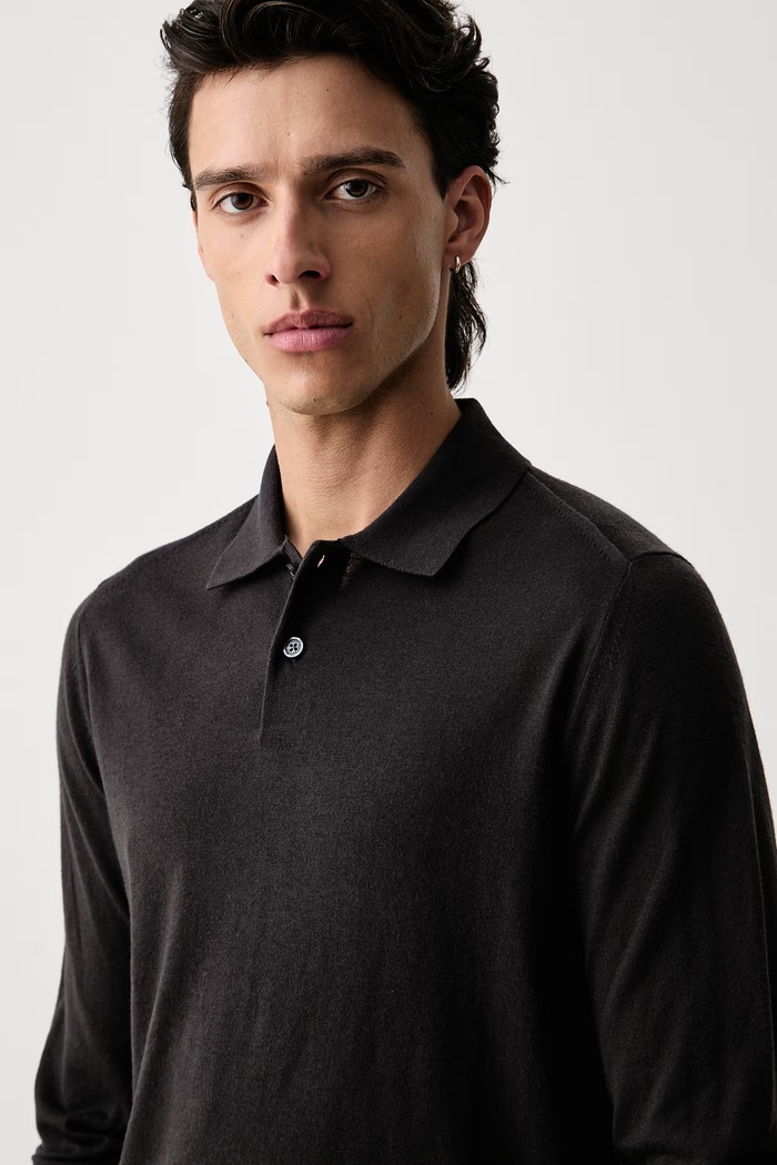 Armani Exchange свитер для мужчин с добавлением шерсти чёрный XM003569.AF28778
