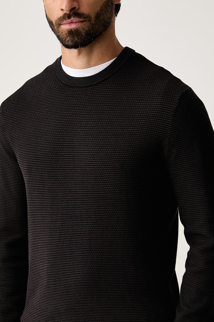 Sweter męski z wiskozą Armani Exchange XM003012.AF26379 brązowy
